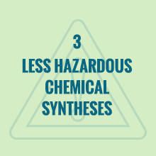 Less hazardous chemical syntheses