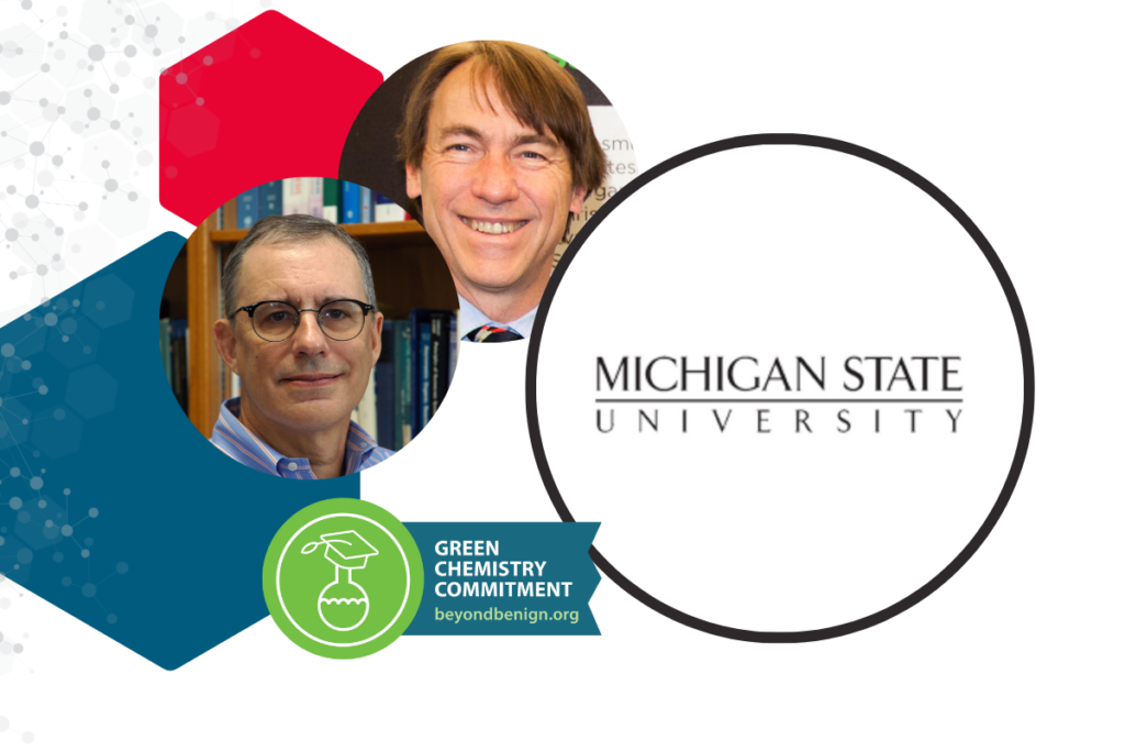 Graphic features Rob Maleczka and James E. "Ned" Jackson of Michigan State University