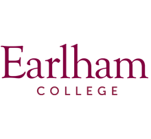 Red text reads Earlham College