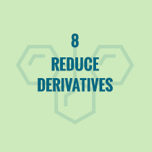reduce derivatives